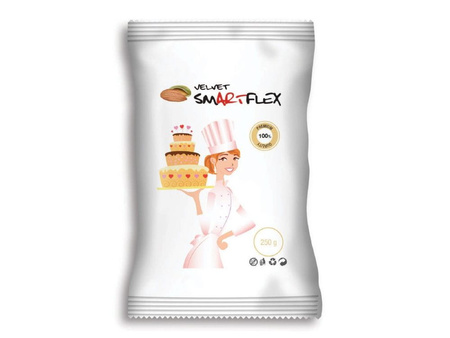 Masa cukrowa BIAŁA 250g Smartflex (migdał)