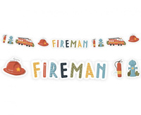 #DEGI Girlanda papierowa Fireman, 300 cm KK