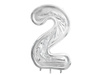 Balon foliowy Cyfra ''5'', 72cm, jasny różowy