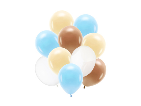 Balon okrągły 60 cm, Metallic Silver Snow