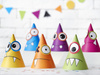 Balony 30cm, Happy Birthday, Pastel mix (1 op. / 6 szt.)
