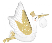 #BFK Balon foliowy 35" SHP- Special delivery baby boy