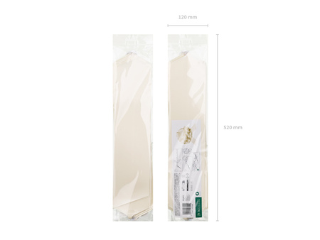 Dekoracja Pajęczyna, biały, 5x4m