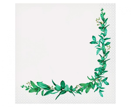 #ZSE_GD Serwetki Celebrate (listki), certyfikat FSC, 33x33 cm/ 20 szt.