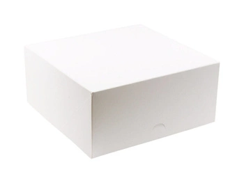 Pudełko na ciasto 30x30x12,5 cm BIAŁE