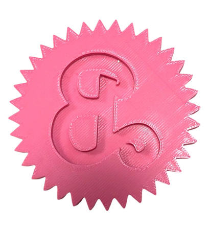 Stempel do ciasteczek i pierników B - Barbie