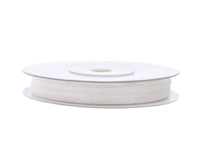 Tasiemka szyfonowa, biały, 3mm/50m (1 szt. / 50 mb.)