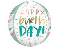 #BFK Balon foliowy ORBZ Happy cake day