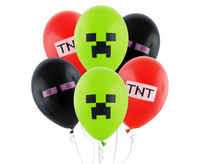 #BL Balony Premium M C Klocki, 6 szt.
