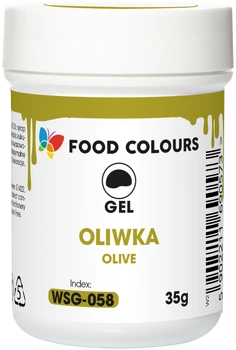 Barwnik w żelu OLIWKA 35 g Food Colours