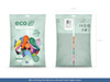 Balony Eco 26cm metalizowane, niebieski (1 op. / 100 szt.)