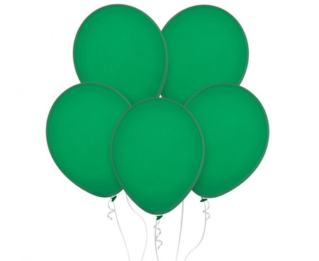 #BL Balony Decomex 18", pastel Forest Green, 25 szt.
