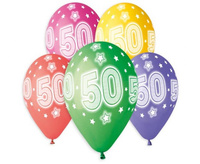 #BL Balony Premium Hel z nadr. 50, 13 cali/ 5 szt. KK