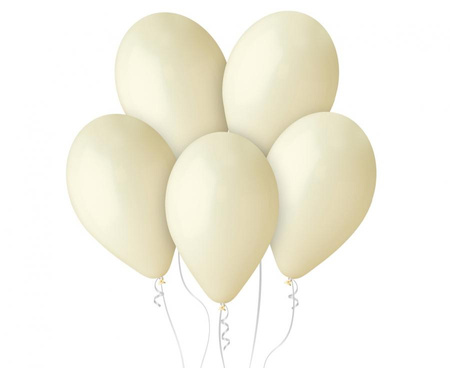 #BL Balony G120 pastel 13" - ivory 59/ 50 szt.