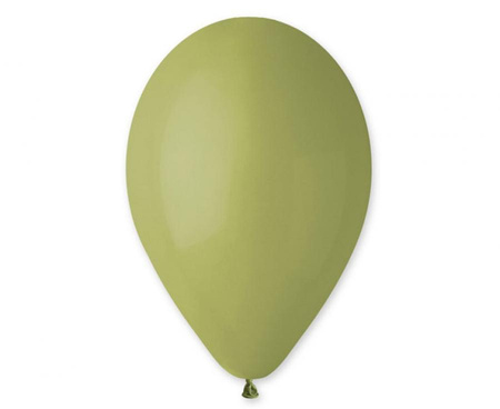 #BL Balony G90 pastel 10" - zielone oliwkowe 98/ 100 szt.