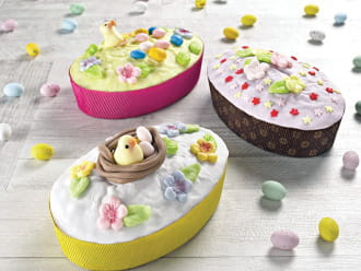 Papierowa forma do pieczenia JAJKO PISANKA Wielkanoc