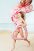 Balon foliowy Usta, 86.5x65 cm, mix