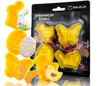 Wykrawaczki foremki  DO CIASTEK CIASTECZEK PIERNIKÓW Wielkanoc 4 szt.