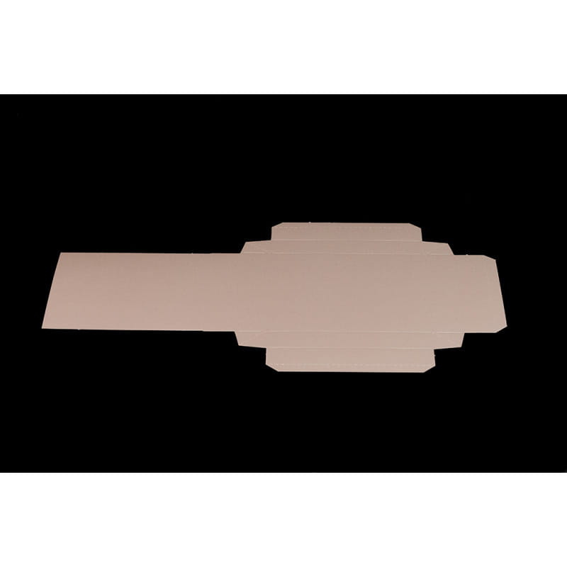 Pudełko na mini tort bento cake – różowy spód i przeźroczysta góra, widok z boku