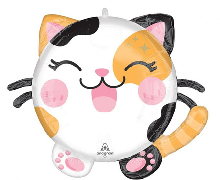 #BFK Balon foliowy Roly Polies Kawaii Kitty