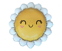 #BFK Balon foliowy 24" FX - Uśmiechnięta Stokrotka, pakowany