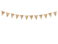 Girlanda Flagietki, kraft, 2,1 m