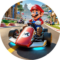 Opłatek na tort MARIO WZ.IV