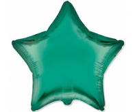 #BFK Balon foliowy 18" FX - Gwiazda (satynowy zielony), niepakowany KK
