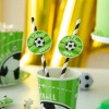 Słomki Football 6 szt. Party Pal