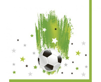 #ZSE Serwetki papierowe Football with a star, 33 x 33 cm, 20 szt.