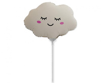 #BFK Balon foliowy 14" FX - Chmurka (matowa Creamy Latte)