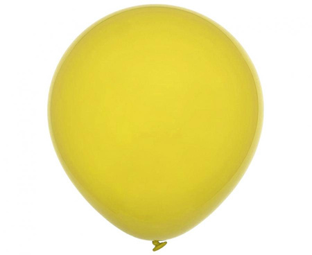 #BL Balony Decomex 5", pastel Yellow, 100 szt.