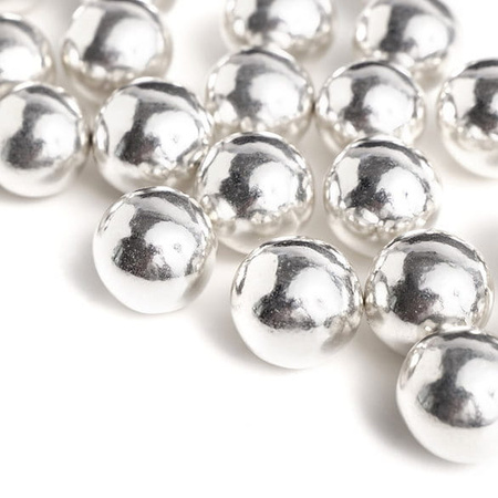 Posypka dekoracyjna SILVER CRISPIES LARGE 115g Słodki Bufet