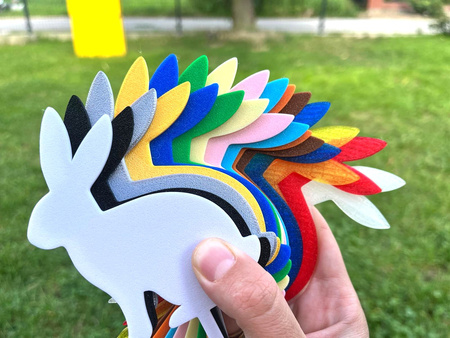Personalizowany topper ŚLUBNY WESELNY WZ.II NAZWISKO + KOLOR