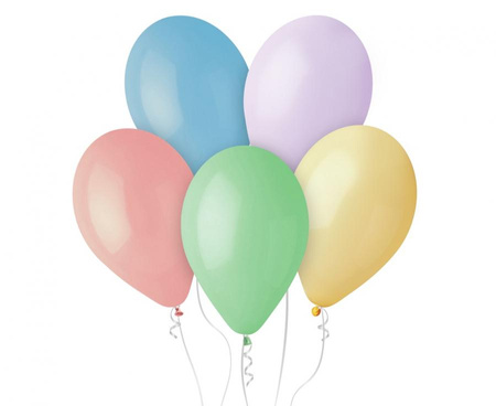 #BL Balony G110 pastel 12" - mix Macaron/ 100 szt. KK