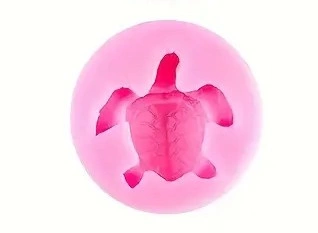 Forma silikonowa do dekoracji masy cukrowej czekolady ŻÓŁW