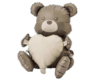 #BFK Balon foliowy Miś Matuś 3D, 55x41x33 cm