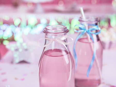 Tasiemka satynowa, j. różowy, 50mm/25m (1 szt. / 25 mb.)