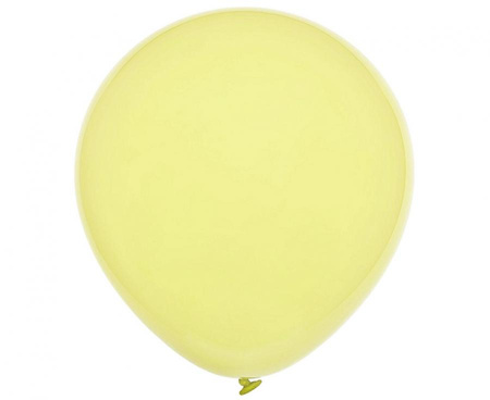 #BL Balony Decomex 5", pastel Yellowish, 100 szt.