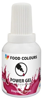 Barwnik w żelu MALINOWY 20g PowerGel Food Colours
