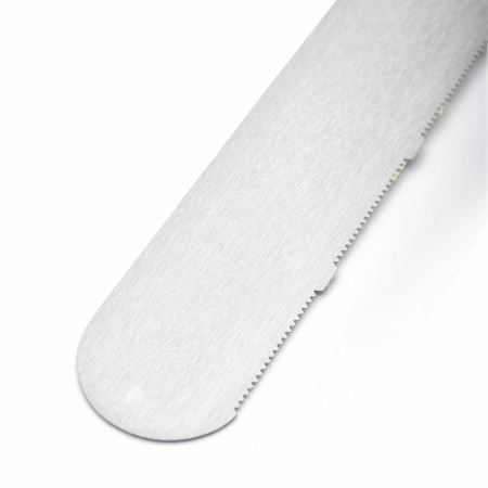 Łopatka do biszkoptów z ząbkowanym ostrzem 35 cm
