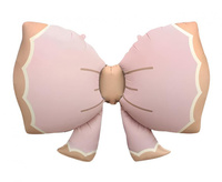 #BFK Balon foliowy Kokarda różowa, 68x47cm