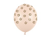 Balony foliowe do girland Stokrotki, średnica 65 cm, kremowe (1 op. / 4 szt.)