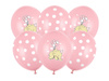 Balony 30cm, Kropki, Pastel Baby Blue (1 op. / 50 szt.)