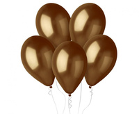 #BL Balony GM110 metal 12" - brązowe 66/ 100 szt. KK