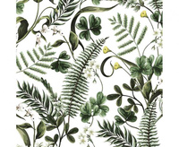 #ZSE Serwetki papierowe Ferns and Green Leaves, 33 x 33 cm, 20 szt.