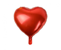 #BFK Balon foliowy Serce, czerwone, 10"/ 100szt.