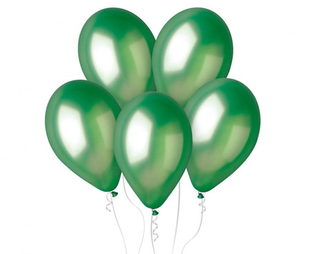 #BL Balony GM110 metal 12" - zielone 37/ 100 szt.