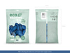 Balony Eco 26cm metalizowane, jasny niebieski (1 op. / 100 szt.)