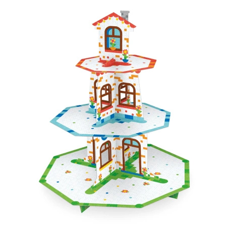 Patera na muffinki KLOCKI 34x46 cm DIY Party Pal